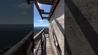 ABANDONED Black Mountain Fire Lookout Tower in Wyoming's Bighorn Mountains #shorts