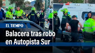 Policía frustró un robo que desembocó en balacera al sur de Bogotá | El Tiempo