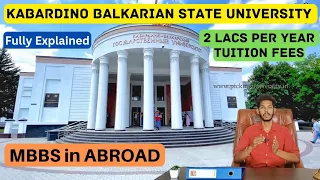 MBBS in Russia | Kabardino Balkarian State Medical University | Fully Explained in Tamil