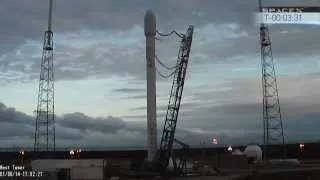 SpaceX falcon 9 v1.1 Thaicom-6 launch coverage