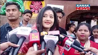 Barchana MLA Candidate Varsha Priyadarshini At Maa Cuttack Chandi Temple | Seeks Blessings