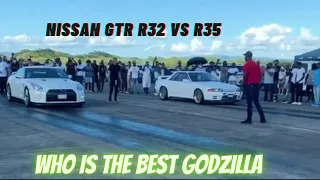 Nissan GT-R R32 vs R35 (Who is The best)