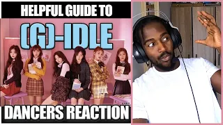 PRO DANCER REACTS TO A Helpful Guide to (G)I-DLE | WHO IS THE LOUDEST (G)I-dle (여자)아이들 MEMBER? 🤔