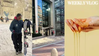 WEEKLY VLOG | TRYING SUGARING FOR THE FIRST TIME | AMERICAN DREAM MALL | TRIP TO BOSTON