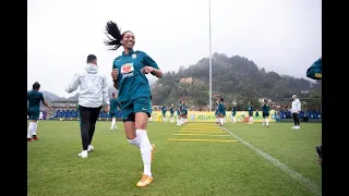 Coletiva de Imprensa com Bruna Benites, na Seleção Brasileira Feminina