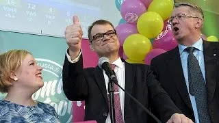 Opposition leader Juha Sipila wins elections in Finland