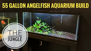 EPIC Angelfish Aquarium Build | The 55 Gallon Jungle- Part 1