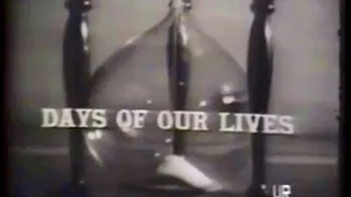 Days Of Our Lives August 1 1966 Opening