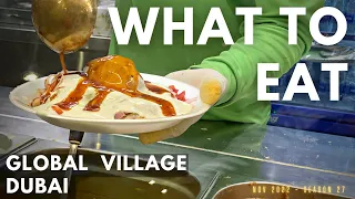 Food Options at Global Village Dubai
