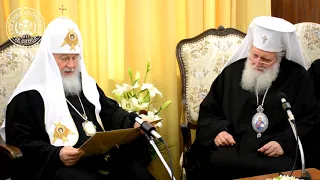 Слово на Руския патриарх Кирил в Синодната палата