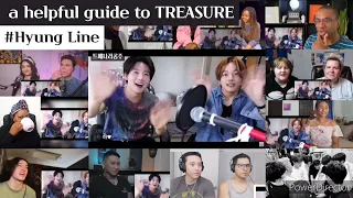 TREASURE(트레저) - “Hyung Line” - a helpful guide to TREASURE (debut era) by Tiff | Reaction Mashup |