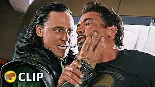 Iron Man vs Loki - "We Have a Hulk" Scene | The Avengers (2012) Movie Clip HD 4K