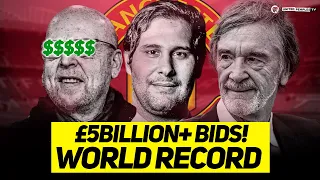 Man Utd WORLD RECORD Takeover: £5 Billion+ Bids Imminent | Sheikh Jassim & INEOS Bid LATEST