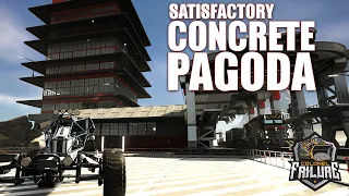 Satisfactory Railwerkz | Concrete Pagoda