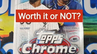 2021 Topps Chrome Hobby Box - ASMR