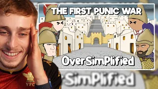 Reacting to OverSimplified - The First Punic War Part 2