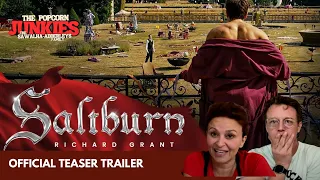 SALTBURN (Official Teaser Trailer) The Popcorn Junkies Reaction