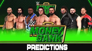 WWE Money in the Bank 2021 Predictions