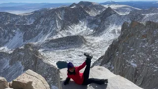 Single Day Hiking Mount Whitney In the Snow Without Winning The Permit Lottery(No Crowds) Part 1