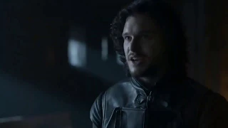 Game of Thrones S04E01   Jon Snow at Nights Watch meets Janos Slynt