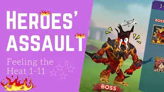 Lords Mobile Challenge Stage: Heroes' Assault Stage 1-11