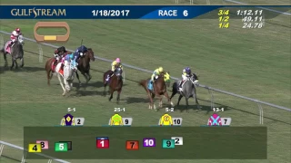 Gulfstream Park Race 6 | January 18, 2017