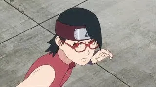 Sarada Crushes Kumogakure Ninja in Under 3 Seconds! [Boruto: Naruto Next Generations]