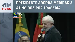 Lula anuncia auxílio de R$ 5,1 mil a famílias do RS; assista discurso na íntegra