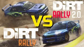 DiRT RALLY 2.0 vs DiRT RALLY | Greece Rally