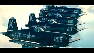 Flying The F4U Corsair in The Movie Devotion