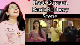 Race Gurram Bank Robbery Scene Reaction | Allu Arjun | Me hu Lucky | Nakhrewali Mona