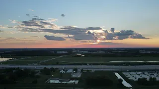 Setting sun timelapse video - Sept 18 2021