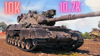 World of Tanks Leopard 1   10K Damage 10 Kills  & Leopard 1   10.7K Damage