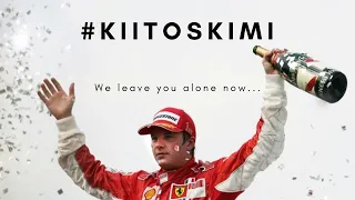 Goodbye Kimi Raikkonen
