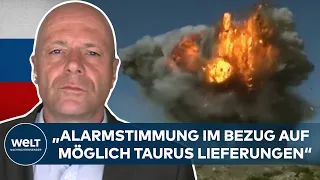 UKRAINE-KRIEG: „Taurus-Marschflugkörper wären ein Schlag in die Magengrube von Russland“