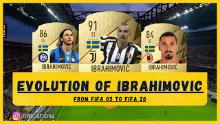 THE EVOLUTION OF IBRAHIMOVIC | FIFA 05 to FIFA 22 | FIFA 22