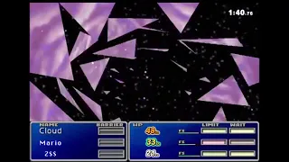 Sephiroth's Supernova but it's the entire animation