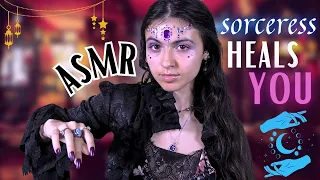 ASMR || sorceress heals your energy