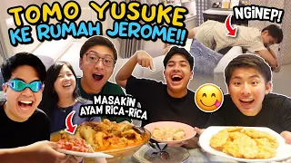 TOMO YUSUKE NGINEP DI RUMAH JEROME! MASAK BARENG MAMA, SERU BANGET!