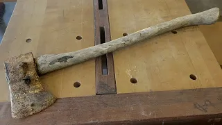 Rusty Old Axe Restoration!!!