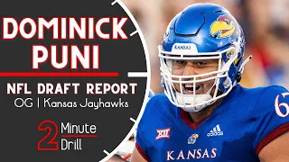 The Dependable Dominick Puni | 2024 NFL Draft Profile & Scouting Report