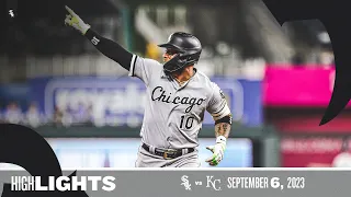 HIGHLIGHTS: White Sox Home Runs Secure Victory in Kansas City (9.6.23)