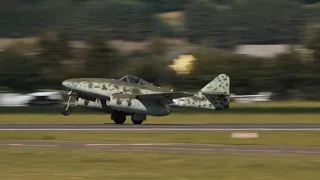 4K Messerschmitt Me 262 Flying Display | AirPower 22