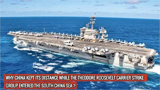 Theodore Roosevelt Carrier Strike Group enters South China Sea | China doesn't dare to challenge it!