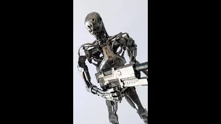 Medicom Mafex T 800 Endoskeleton Terminator