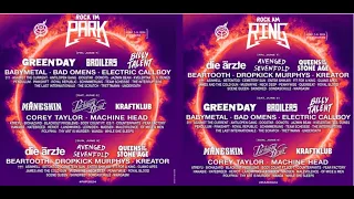 2024 ‘Rock am Ring‘ + ‘Rock im Park‘ festivals line-ups - Green Day/Babymetal/Mudvayne etc