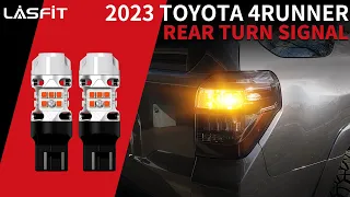 2023 Toyota 4Runner Rear Turn Signal Light Install & Review | Lasfit LED Bulb