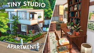 Tiny Apartment Building 🏙️ // The Sims 4 Speed Build