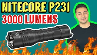 IS THIS NITECORE P23i THE PERFECT TACTICAL EDC FLASHLIGHT!? NEW 3000 Lumen Long Throw Review 2023