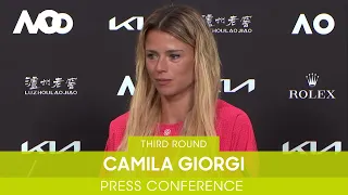 Camila Giorgi Press Conference (3R) | Australian Open 2022